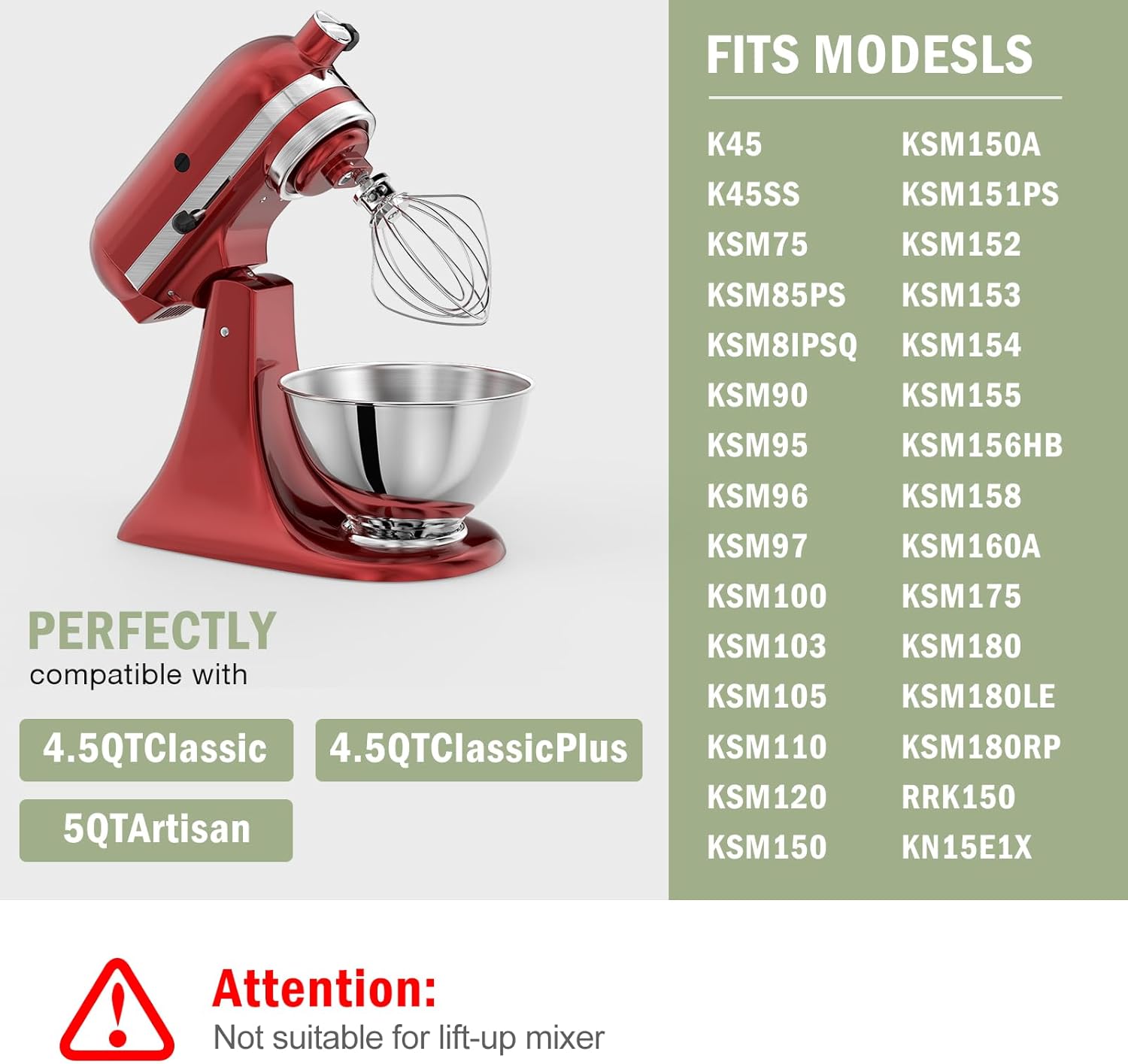 Ciotola in Acciaio Inox da 3 Q - Kitchenaid Mixer Artisan 5Qt recensione e prezzo