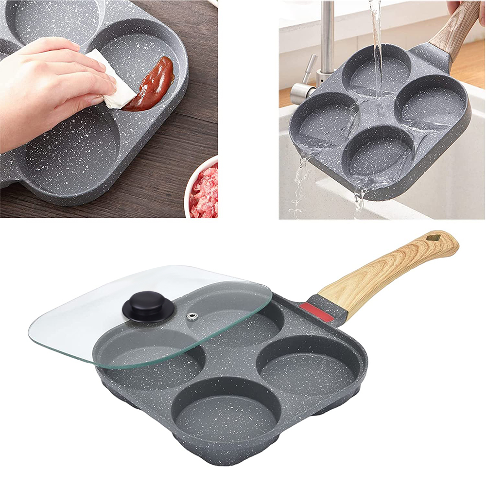 Padella Antiaderente per 4 Uov - Egg Waffle Pan recensione e prezzo