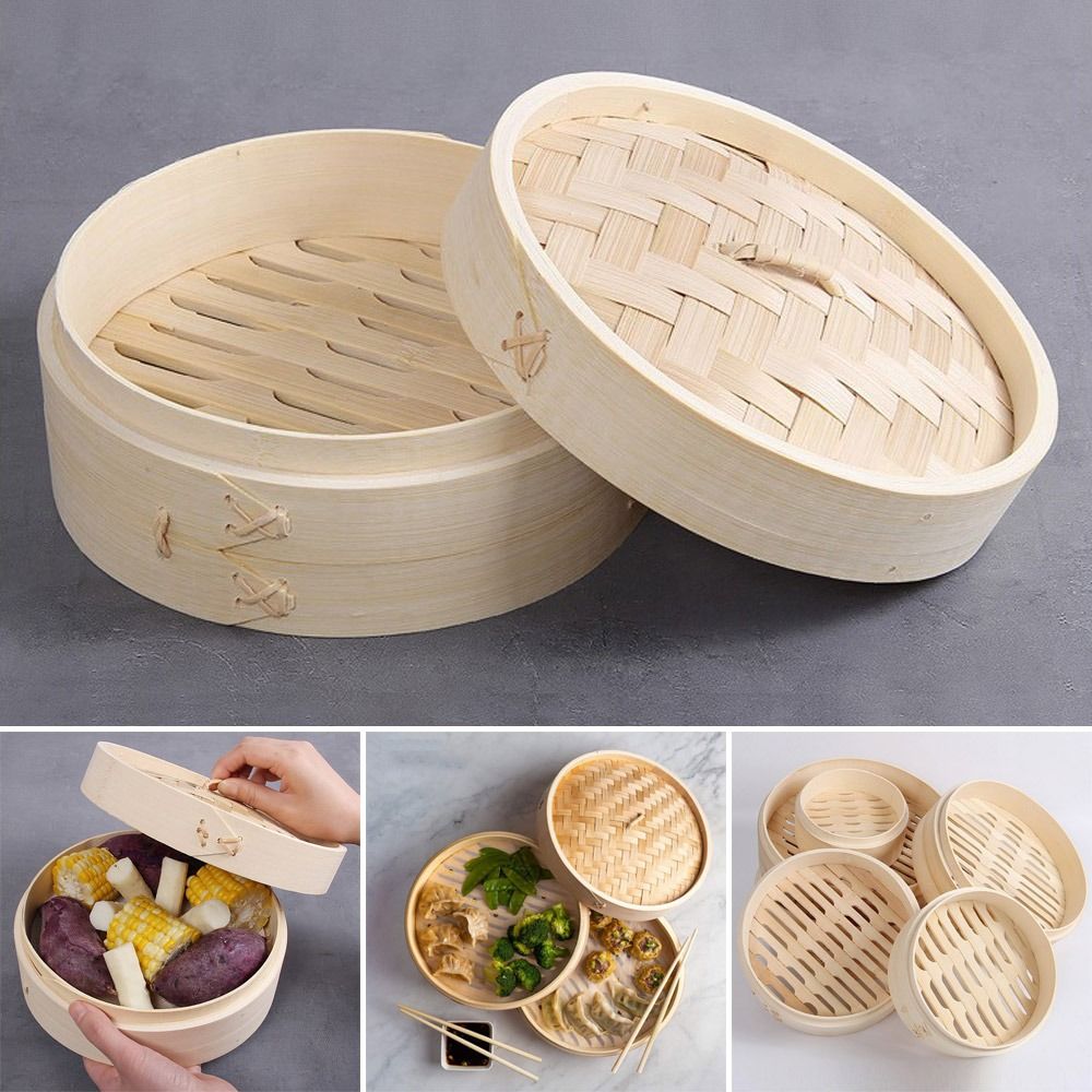 Vaporiera Cinese in Bambù per  - Bao Steamer Bamboo recensione e prezzo