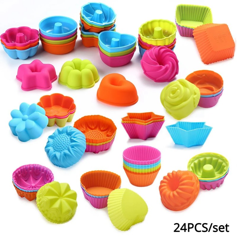 24 Pezzi di Stampi in Silicone - Donut Mold Silicone recensione e prezzo